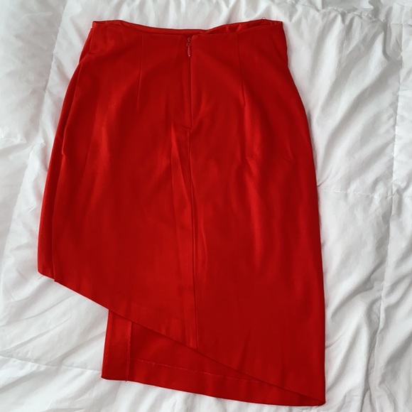 Bebe Asymmetrical Wrap Skirt - Picture 2 of 2